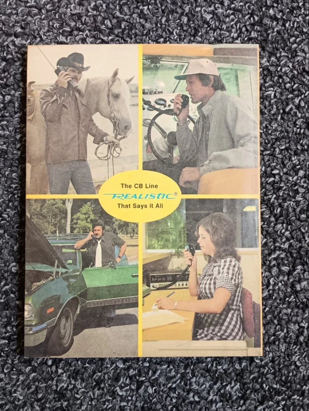 1976 'All About CB Two-Way Radio Shack Vintage 70s Electronic Paperback Book